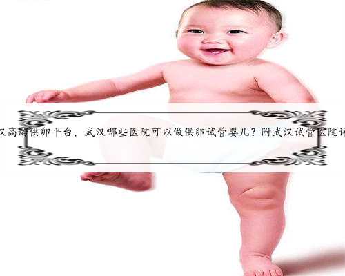 武汉高龄供卵平台，武汉哪些医院可以做供卵试管婴儿？附武汉试管医院详情