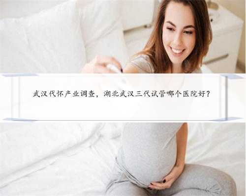 武汉代怀产业调查，湖北武汉三代试管哪个医院好？